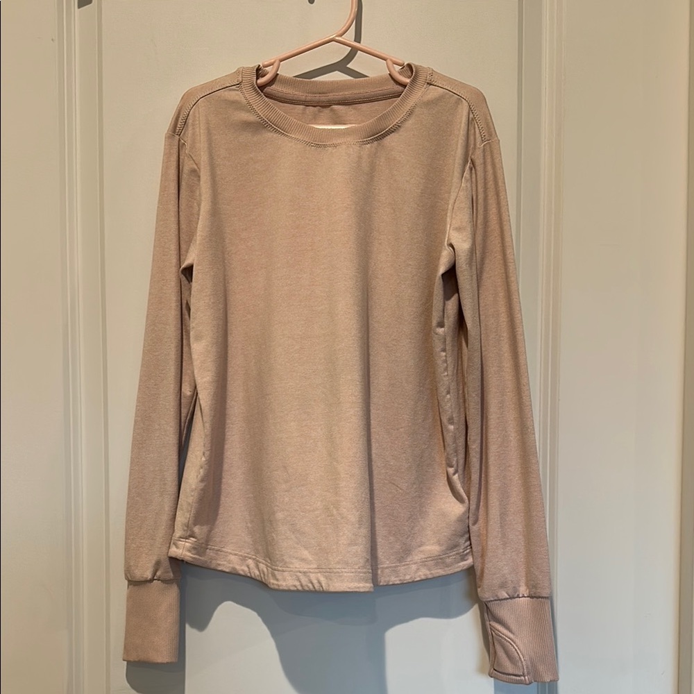 Athleta Beige Uptempo 2.0 Top